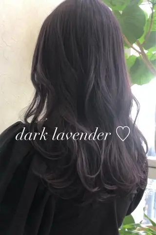 ロング カラー nakahara madokaのヘアスタイル