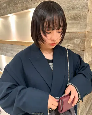 ショート パーマ Loom.所属・村上雅人 ナチュラルモードのヘアスタイル