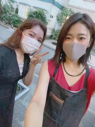 ロング カラー パーマ ヘアアレンジ CHIC share salon所属・ちこ .のヘアスタイル