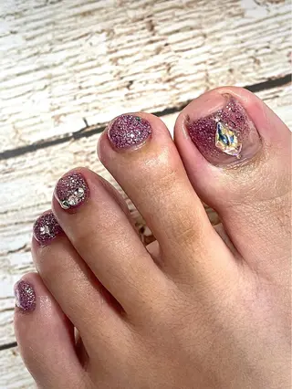 カラー ネイル Chérinail 爪のお手入れのネイルデザイン