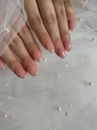 ミディアム 🎀韓国ネイル/ キラキラネイル専門店のネイルデザイン