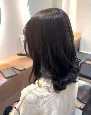 セミロング 表参道/ハイライト /tsumugiのヘアスタイル