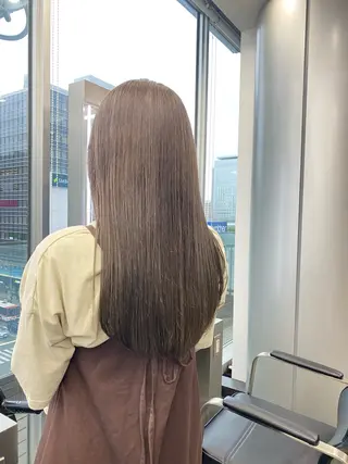 ロング カラー🌈/カット /栄/misa👻のヘアスタイル