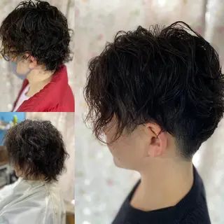ショート パーマ glosstokyo所属・縮毛矯正技師須藤玲人 髪質改善師ゴトウのヘアスタイル
