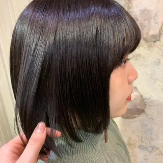 ショート カラー Door代官山所属・詩織/パーマ /代官山のヘアスタイル