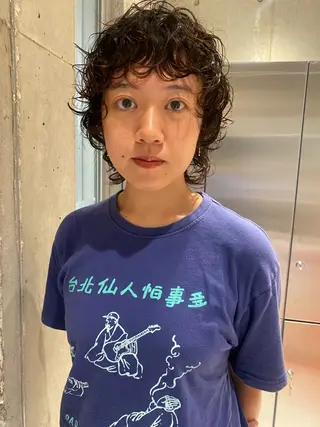 ショート ウツワ所属・高円寺/loca/ 田中南帆のヘアスタイル