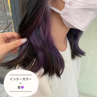 セミロング カラー grace by happiness所属・艶髪/巻ける縮毛矯正 /髪質改善naoのヘアスタイル