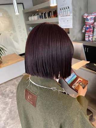 ショート 🧋ミルクティーカラ ー🧋特化小林拓登のヘアスタイル