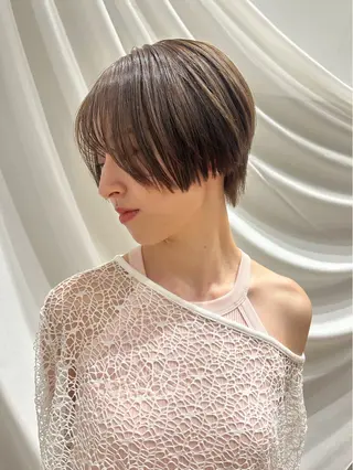 ショート 解田彩奈/ stylistのヘアスタイル