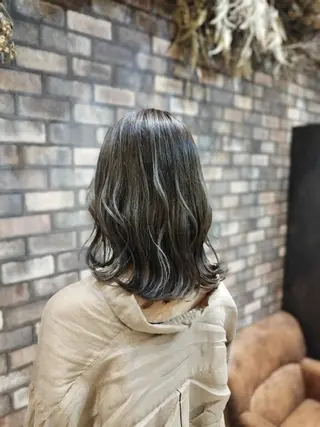ミディアム カラー ✨艶髪✖癒し✨🍀 miyazawaのヘアスタイル