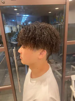 パーマ メンズ 💈メンズ特化💈 篠崎蓮　金沢文庫のヘアスタイル