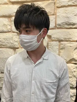 メンズ 水島 悠香子のヘアスタイル