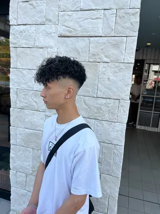 パーマ メンズ キッズ 一宮/稲沢/あま市 /小林好裕のヘアスタイル