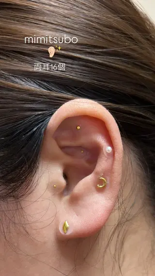 直方市ネイルサロン minuitのネイルデザイン