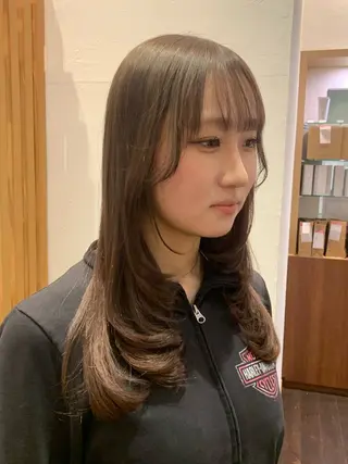 ロング 【モデル募集】貝沼 しおんのヘアスタイル