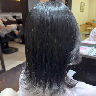 ミディアム 川瀬 陽南子のヘアスタイル