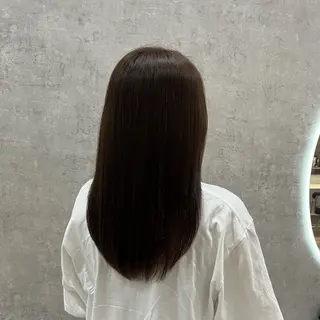 ロング カラー 中島 日菜のヘアスタイル