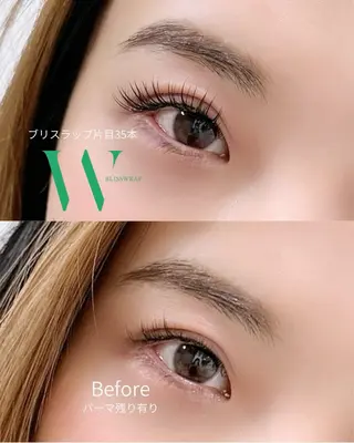 マツエク・マツパ Matie所属・teramoto asamiのマツエク・マツパデザイン