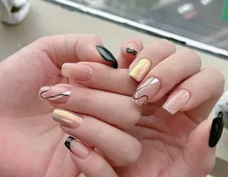 ネイル 高木 維麗絲のネイルデザイン