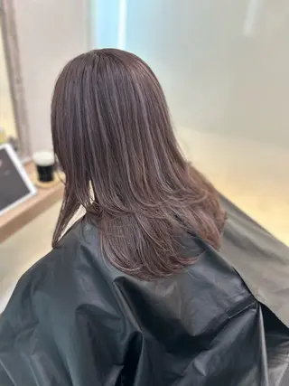 ロング カラー 似合わせカラー/艶 髪質改善/ヨシザキのヘアスタイル