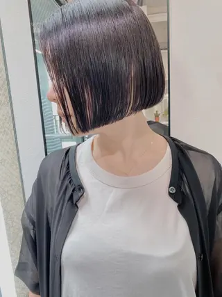 ミディアム カラー Living所属・ヨシモトリョウ 髪質改善/美髪のヘアスタイル