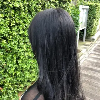 セミロング カラー ヘアアレンジ メンズ特化 水口湧太のヘアスタイル