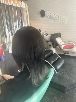 ミディアム カラー ヘアアレンジ Kimura Shinyaのヘアスタイル