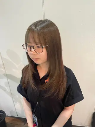 ロング カラー 髪質改善サロンLOUIMADNA栄店所属・🌈縮毛矯正特化 杉浦　夏生のヘアスタイル