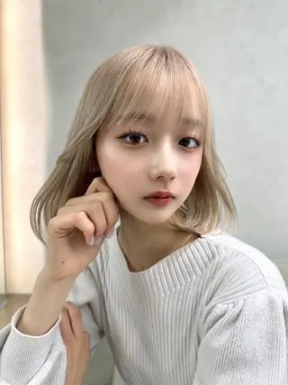 ミディアム 卒業カラー/初カラー 🌟本郷壮一郎のヘアスタイル