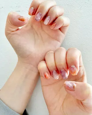 ネイル 甲府市徳行 🧸prunelleのネイルデザイン