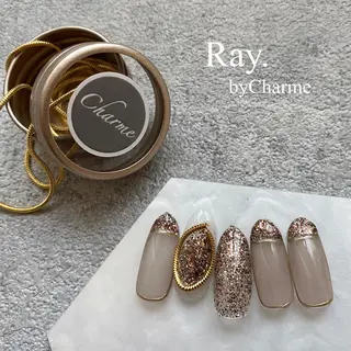 ネイル Ray. ／綺麗目ニュアンスのネイルデザイン