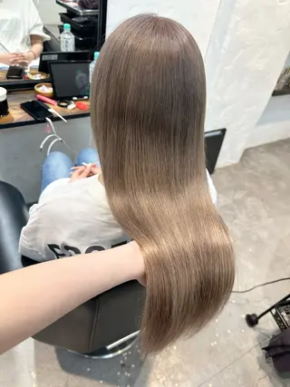 ロング カラー 🫧シールエクステ/ 艶カラー🫧アサミ️のヘアスタイル