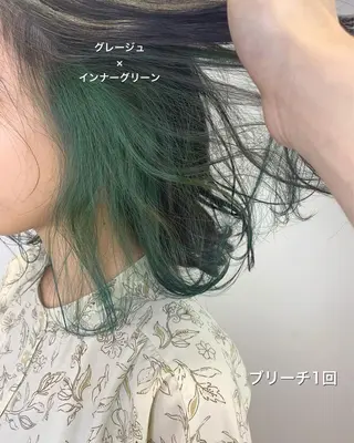 ショート カラー SALOWIN神戸三宮店所属・【美髪を叶える】中谷 彰宏（アキ)のヘアスタイル