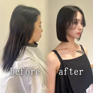 ショート HACHI美容室 韓国ヘア　AKARIのヘアスタイル