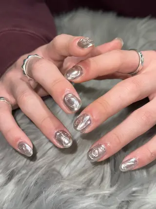 メンズ ネイル Momoka 🍑🎀のネイルデザイン