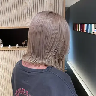 ミディアム カラー ㅤㅤㅤㅤㅤㅤㅤ nagomiのヘアスタイル