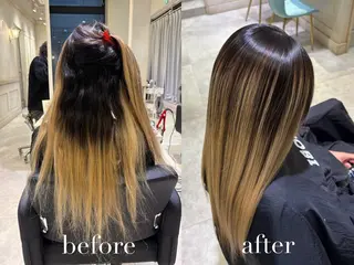 ミディアム 🟠髪質改善縮毛矯正 YUTO🟠のヘアスタイル