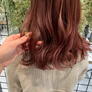 セミロング カラー 平野葵🎀 hair/nailのネイルデザイン