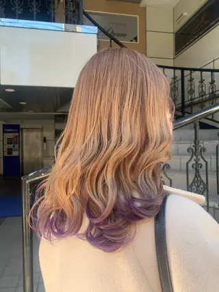 ロング ＊ブリーチカラー＊ 🫧M🫧のヘアスタイル