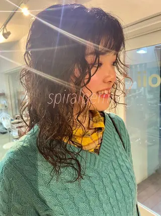 パーマ 🤎指名No.1ハイ トーン🤎日向花🤎のヘアスタイル