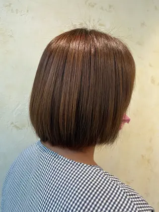 ミディアム カラー 西村 佳凜のヘアスタイル