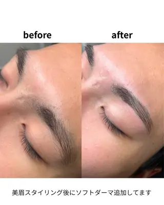 メンズ アイブロウ Salon【yuzu.】所属・🍊肌管理×美眉 【yuzu.】の眉毛・アイブロウイメージ