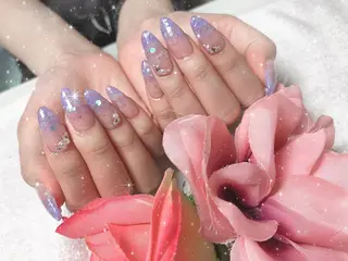 ミディアム ネイル 《LB》ラブリエ Nail&eyeのマツエク・マツパデザイン