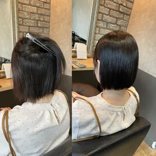 ショート 西中島エリアNo.1 ✨髪質改善ラビマーニのヘアスタイル