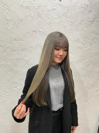 ロング カラー 上原 麻彩のマツエク・マツパデザイン