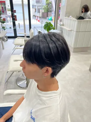 パーマ メンズ SENA 再現性 パーマと縮毛矯正のヘアスタイル