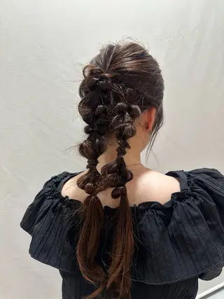 ロング ヘアアレンジ 🩶 maria🩶のヘアスタイル