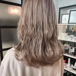 ロング カラー SAKURA 原宿所属・なかの たくみのヘアスタイル