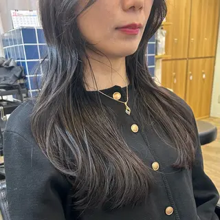 ロング ブリーチなしベージュ /ヘアセット/ミユのヘアスタイル