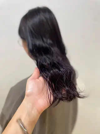 ミディアム 髪質改善/縮毛/新宿 🫧SUZUKA🫧のヘアスタイル